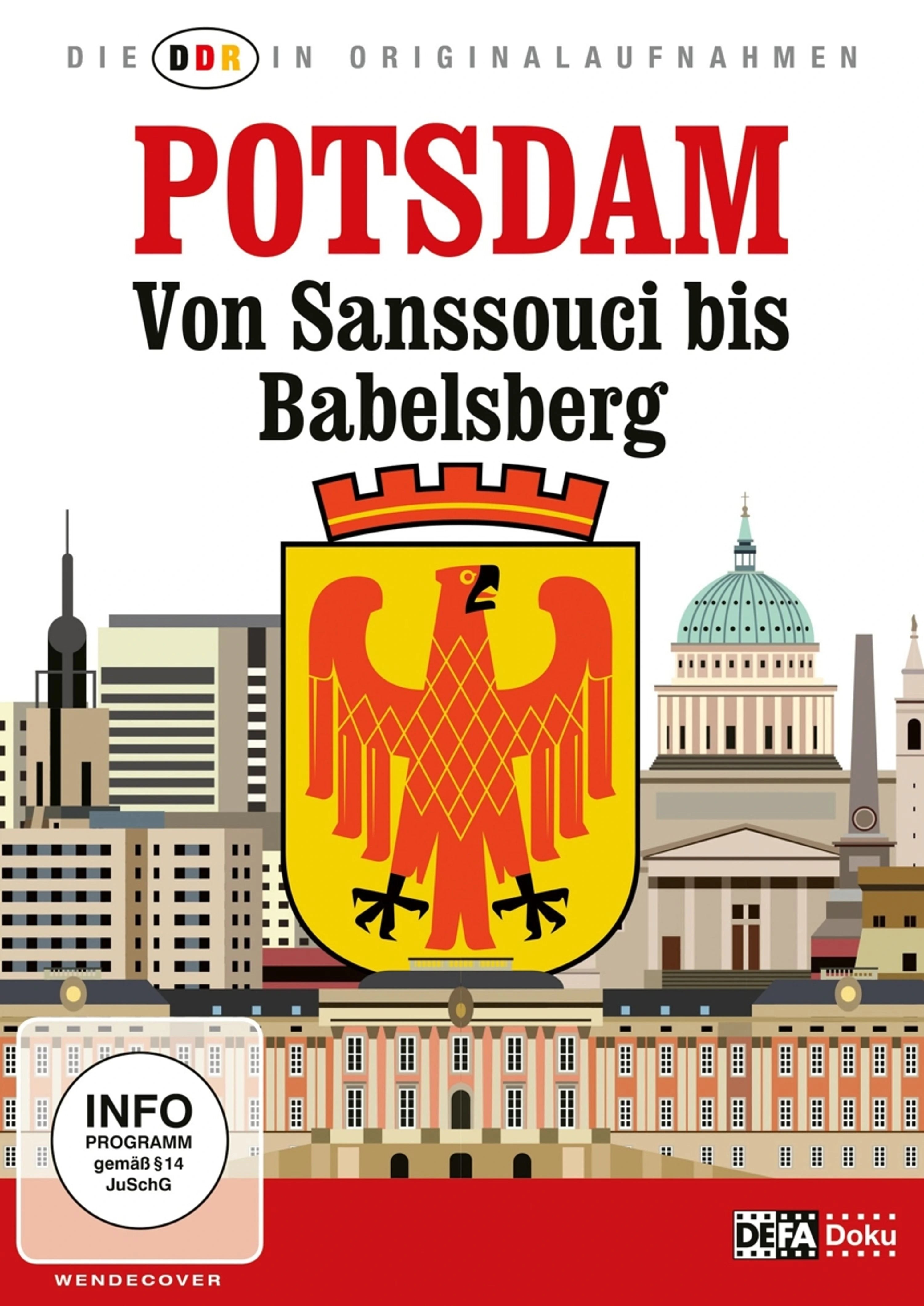Potsdam – Von Sanssouci bis Babelsberg – Die DDR DVD Cover, historische Dokumentation