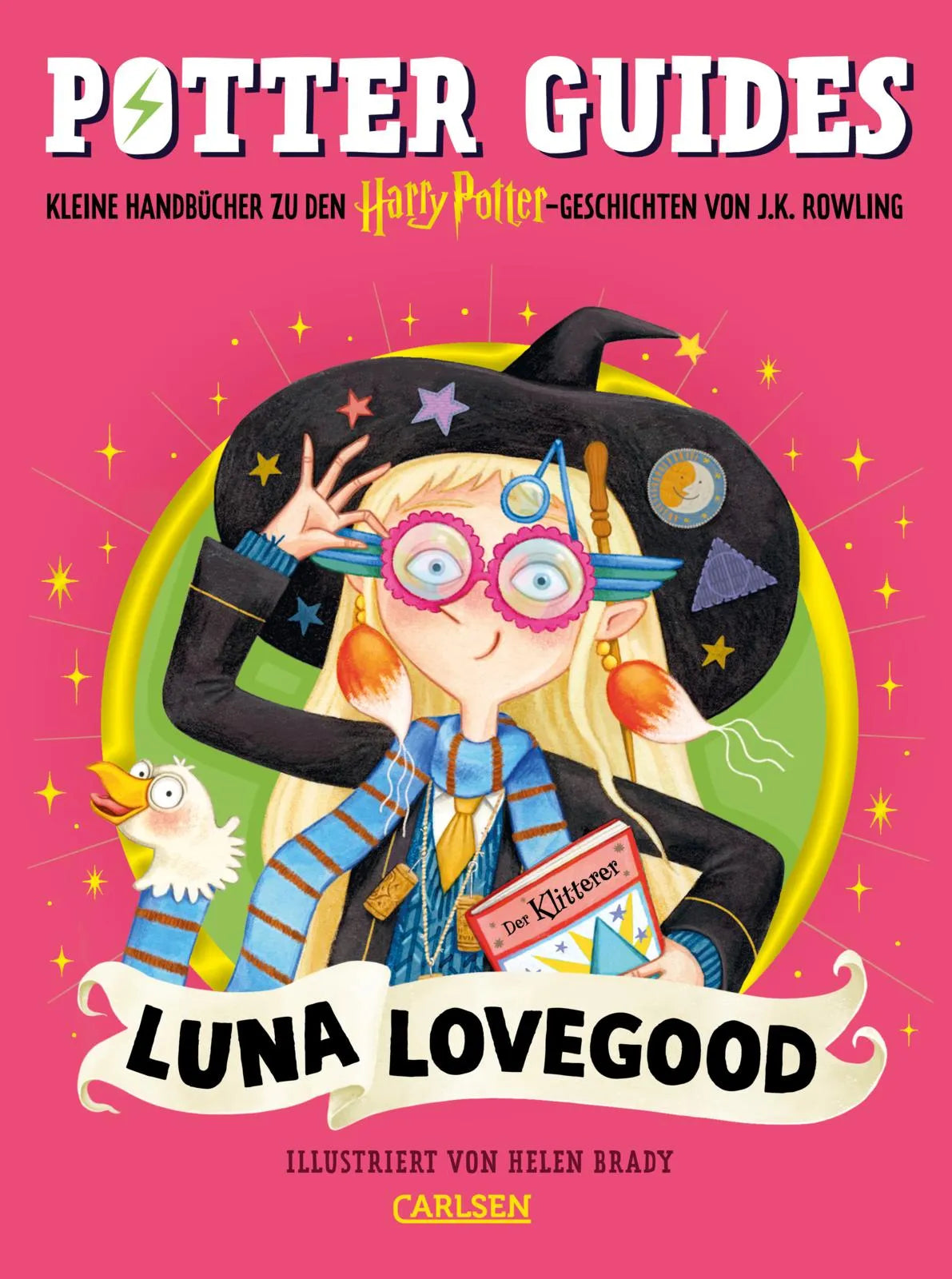 Buchcover von 'Potter Guides: Luna Lovegood' - Gebundene Ausgabe von J.K. Rowling
