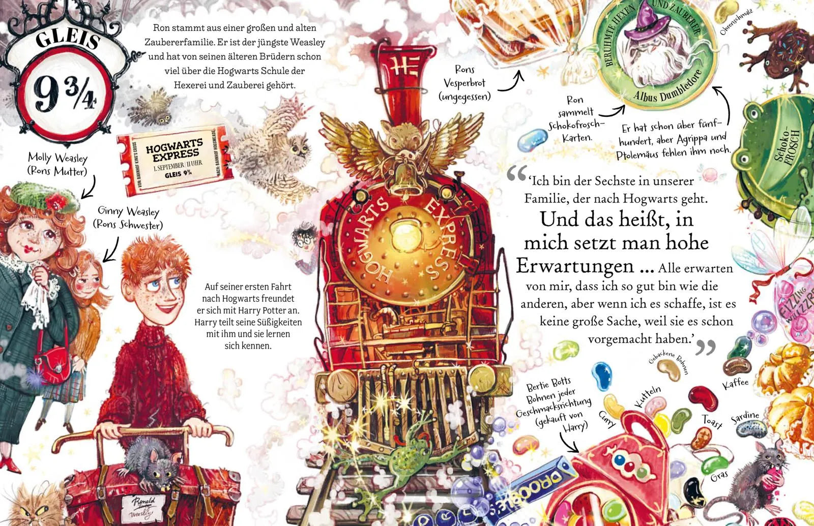 Detailansicht: Potter Guides: Ron Weasley (Hardcover)