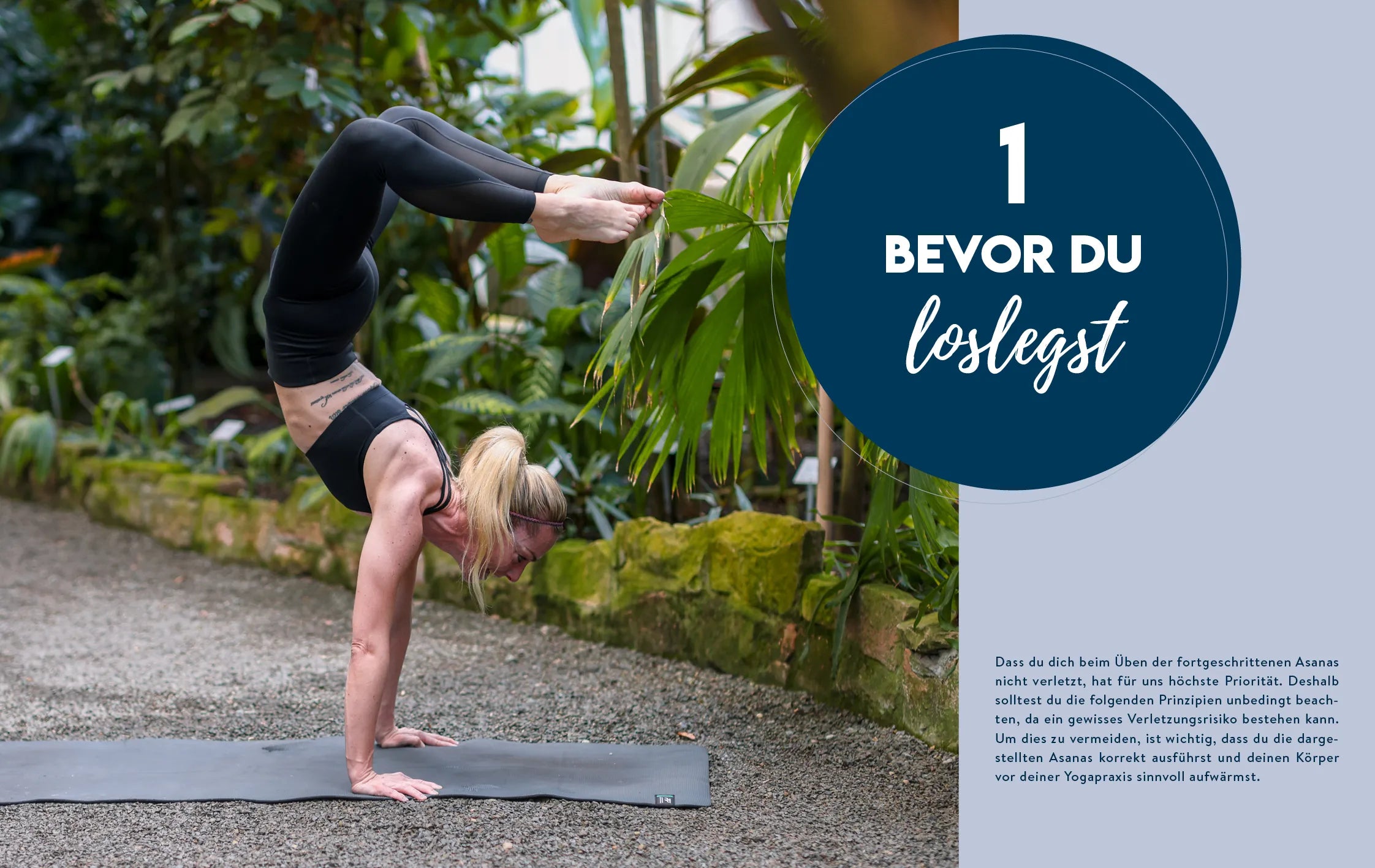 Innenansicht von 'Power meets Balance – Yoga für Fortgeschrittene' - Taschenbuch