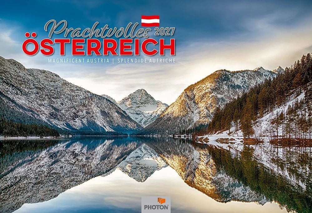 Wandkalender: PRACHTVOLLES ÖSTERREICH Kalender 2027