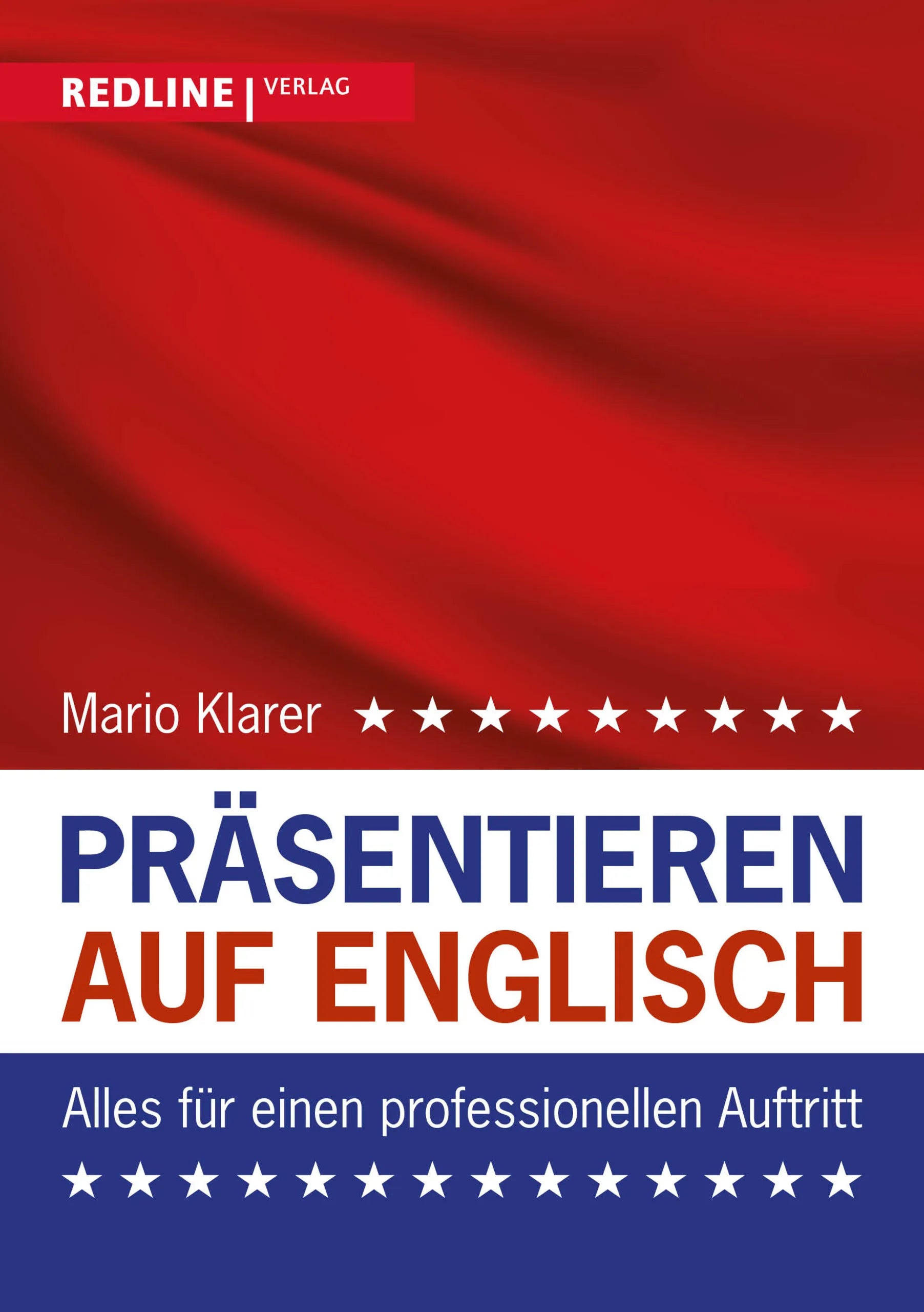 Buchcover von 'Präsentieren auf Englisch' - Taschenbuch von Mario Klarer