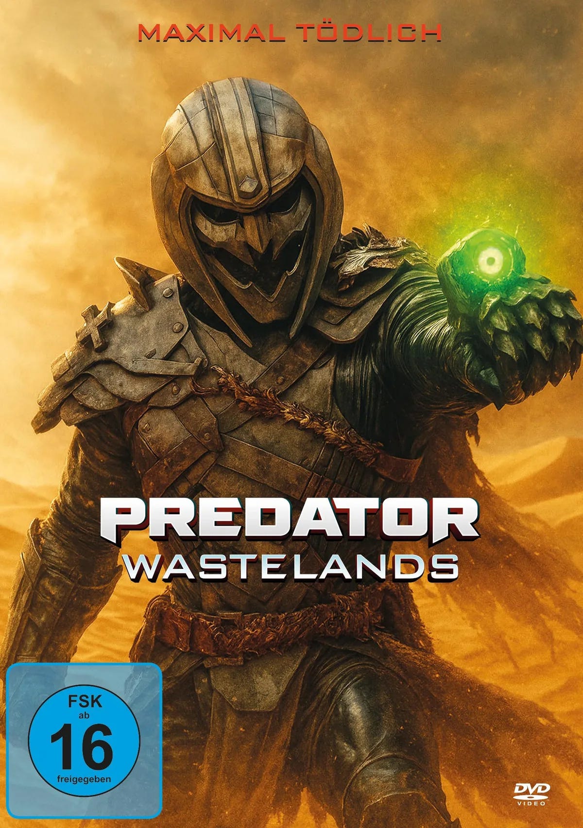DVD-Cover: Predator Wastelands - Maximal tödlich. Regie: Ryan Ebert