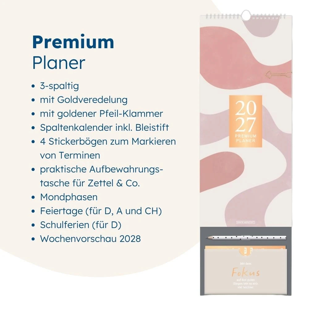 Premium-Planer 2027 – Ansicht