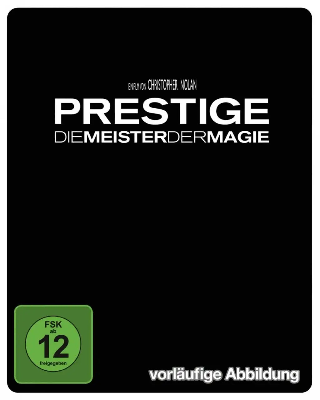 Prestige – Die Meister der Magie Steelbook 4K UHD Blu-ray Cover – Frontcover Bild
