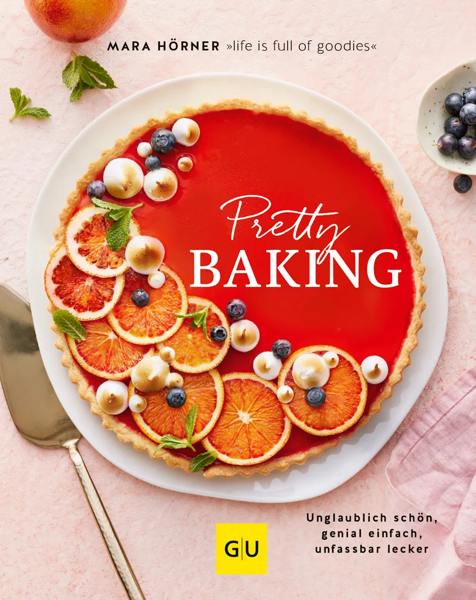 Buchcover von 'Pretty Baking' - Gebundene Ausgabe von Mara Hörner