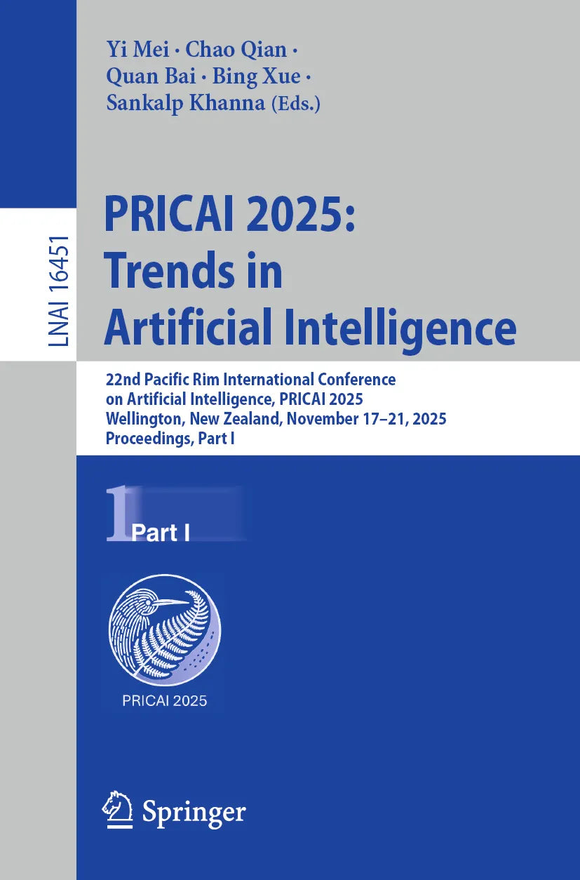 Cover: PRICAI 2025: Trends in Artificial Intelligence (E-Book)