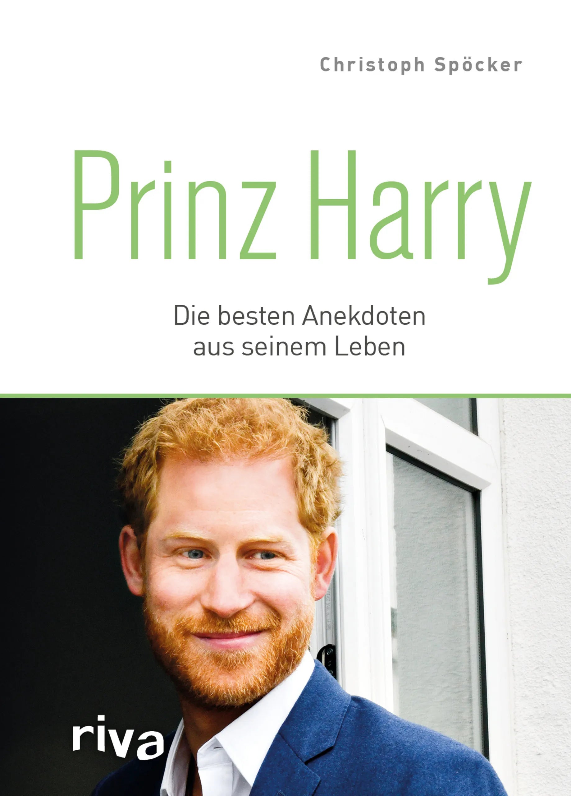 Buchcover von 'Prinz Harry' - Gebundene Ausgabe von Christoph Spöcker
