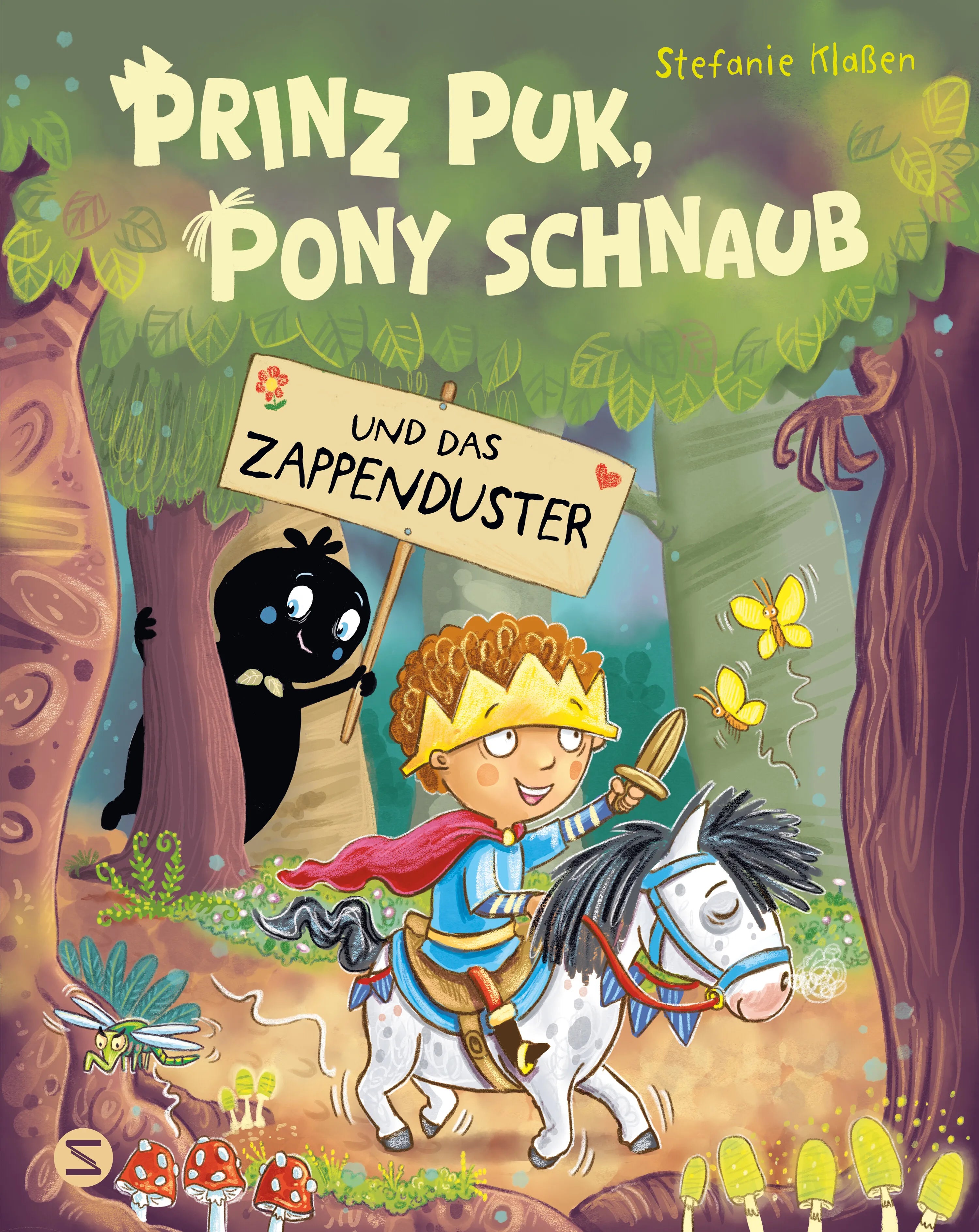 Buchcover von 'Prinz Puk, Pony Schnaub und das Zappenduster' - Gebundene Ausgabe von Stefanie Klaßen