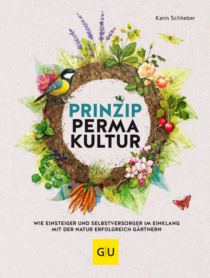 Buchcover von 'Prinzip Permakultur' - Gebundene Ausgabe von Karin Schlieber