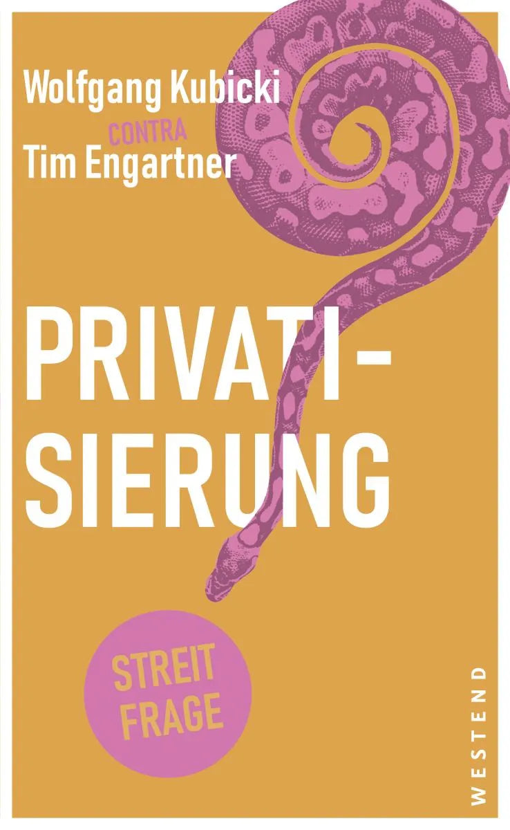 Cover: Privatisierung (E-Book) von Wolfgang Kubicki