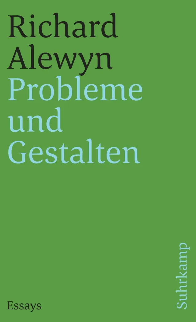 Buchcover von 'Probleme und Gestalten' - Taschenbuch von Richard Alewyn