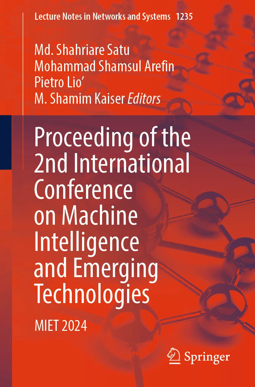 Cover: Proceeding of the 2nd International Conference on Machine Intelligence and Emerging Technologies (E-Book)
