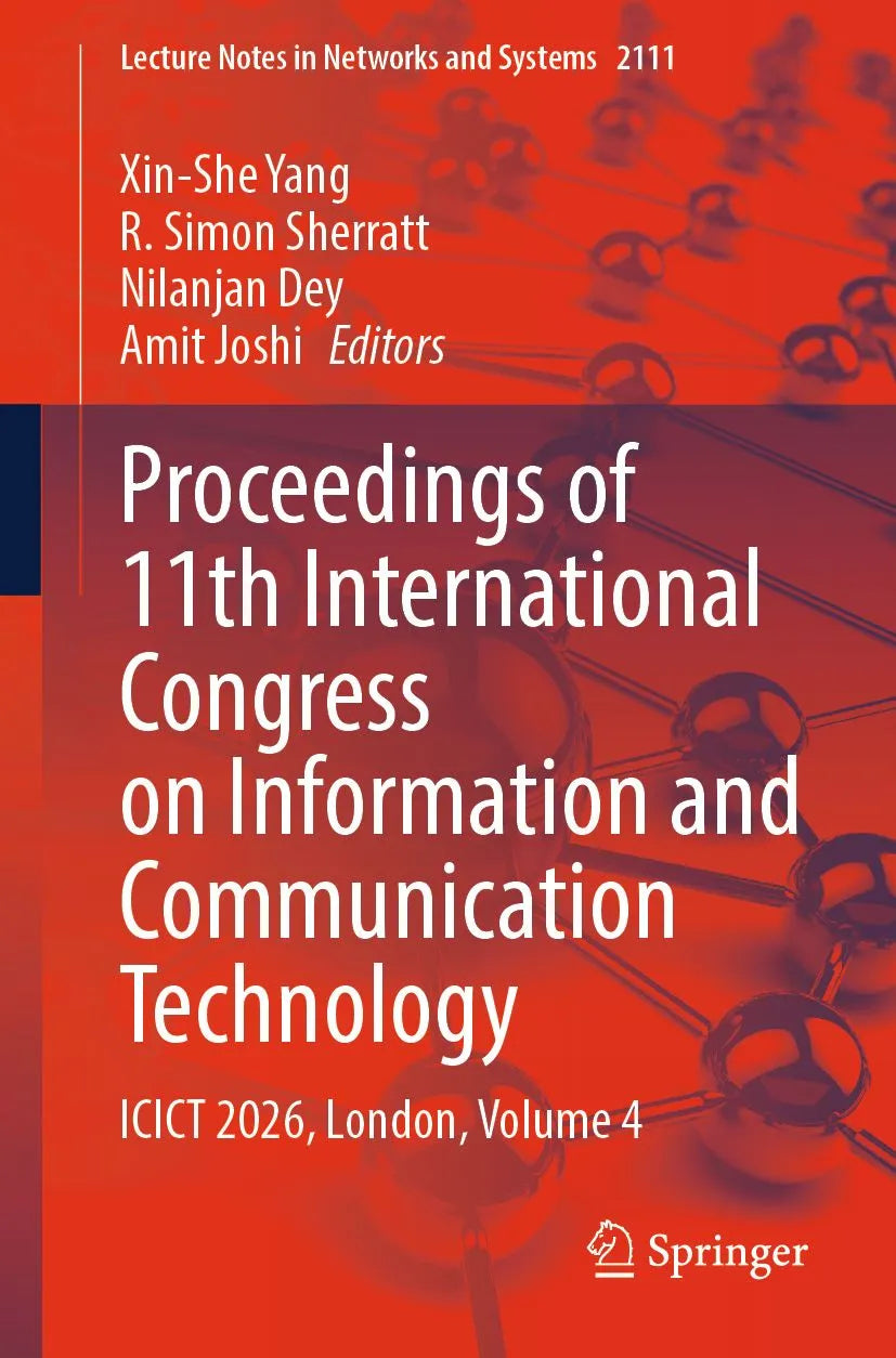Cover: Proceedings of 11th International Congress on Information and Communication Technology (E-Book) von Xin-She Yang