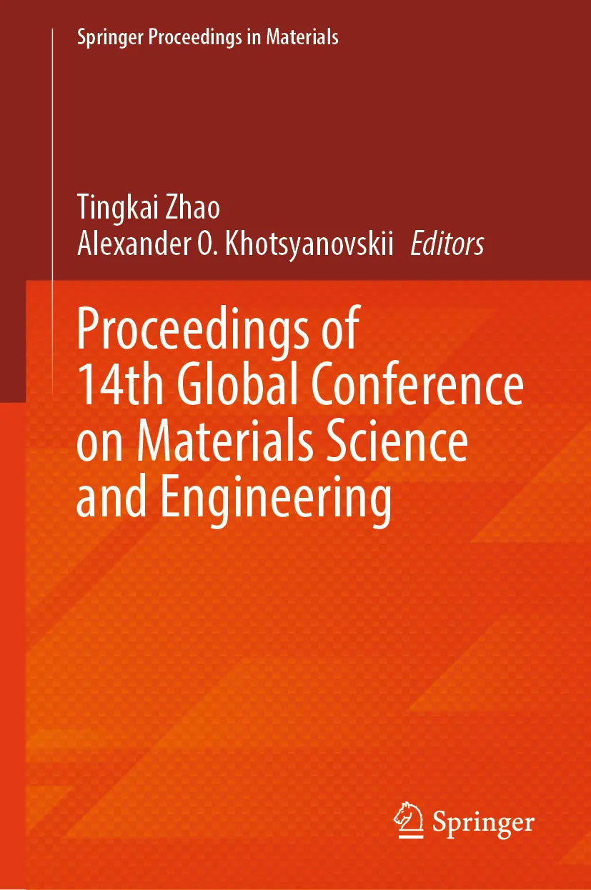 Cover: Proceedings of 14th Global Conference on Materials Science and Engineering (E-Book)