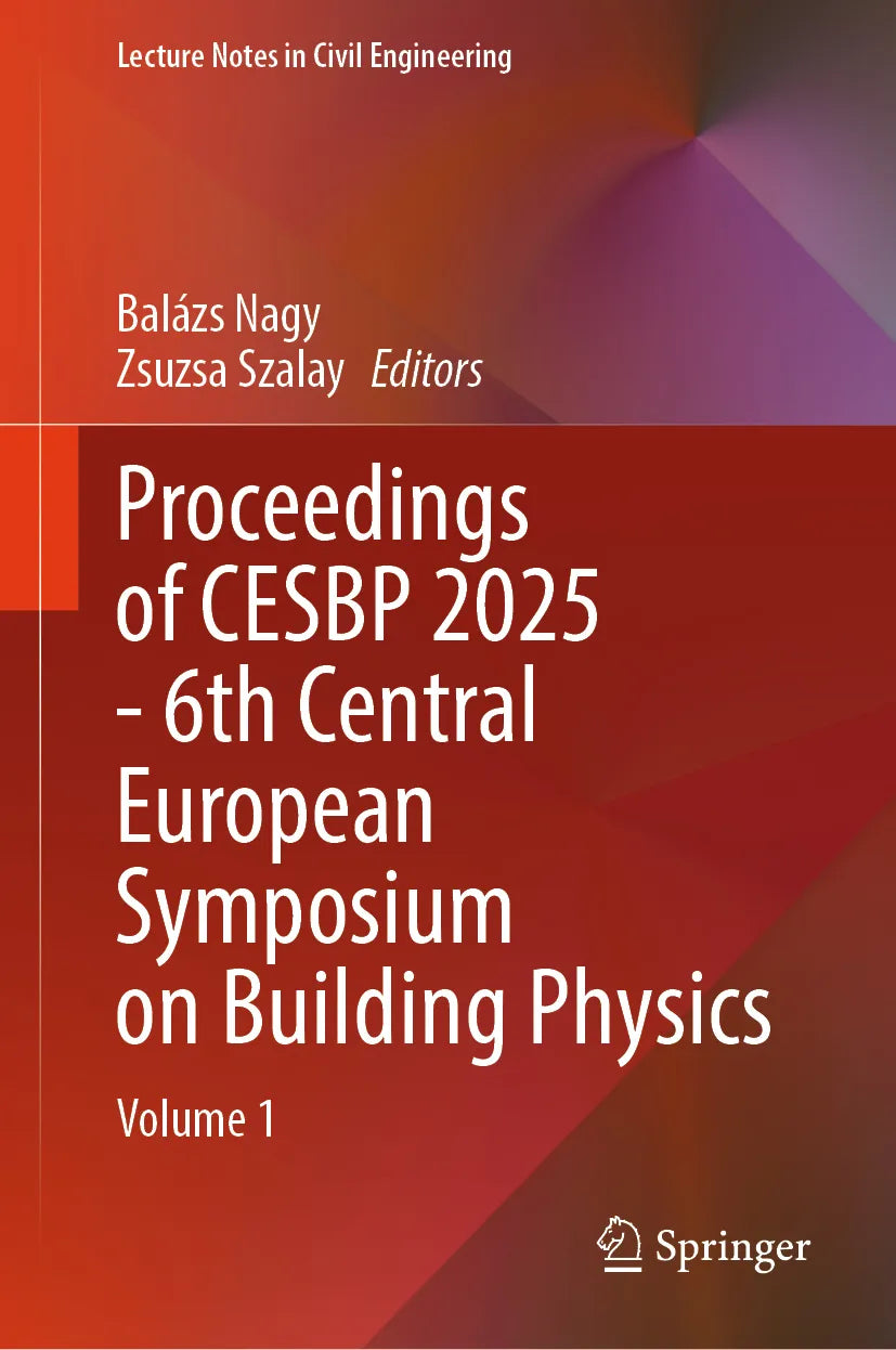 Cover: Proceedings of CESBP 2025 - 6th Central European Symposium on Building Physics (E-Book)