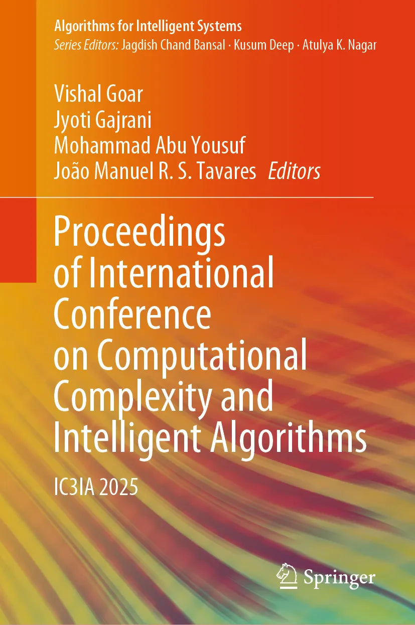 Cover: Proceedings of International Conference on Computational Complexity and Intelligent Algorithms (E-Book)