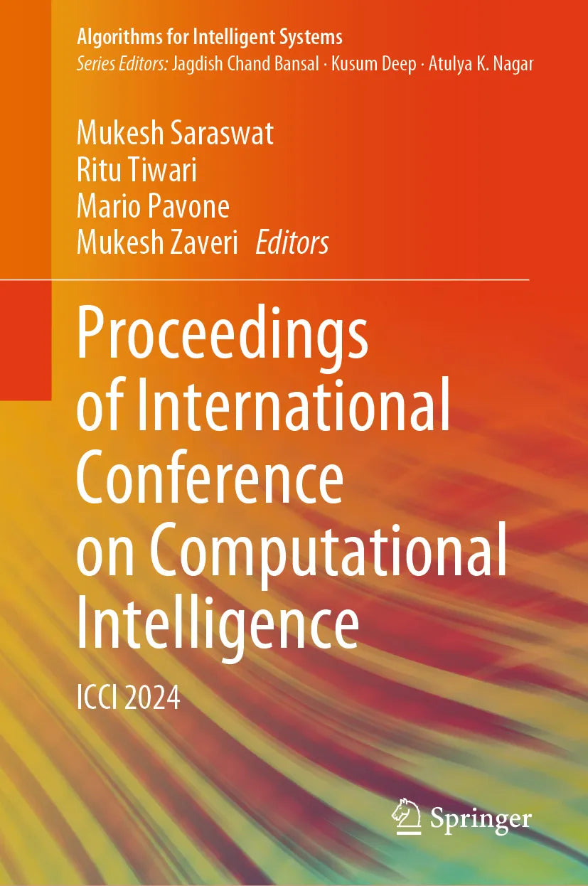 Cover: Proceedings of International Conference on Computational Intelligence (E-Book)