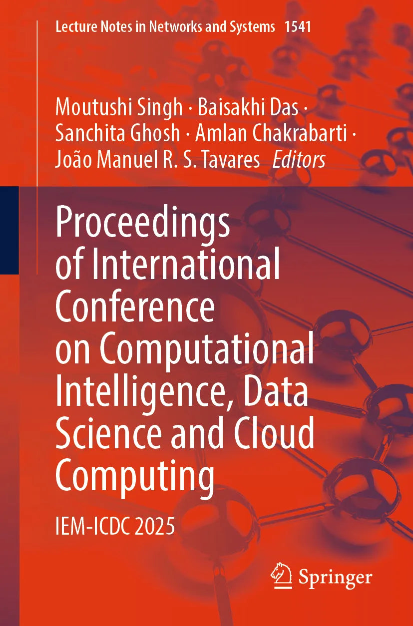 Cover: Proceedings of International Conference on Computational Intelligence, Data Science and Cloud Computing (E-Book)