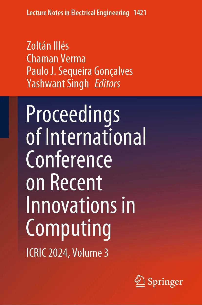 Cover: Proceedings of International Conference on Recent Innovations in Computing (E-Book)