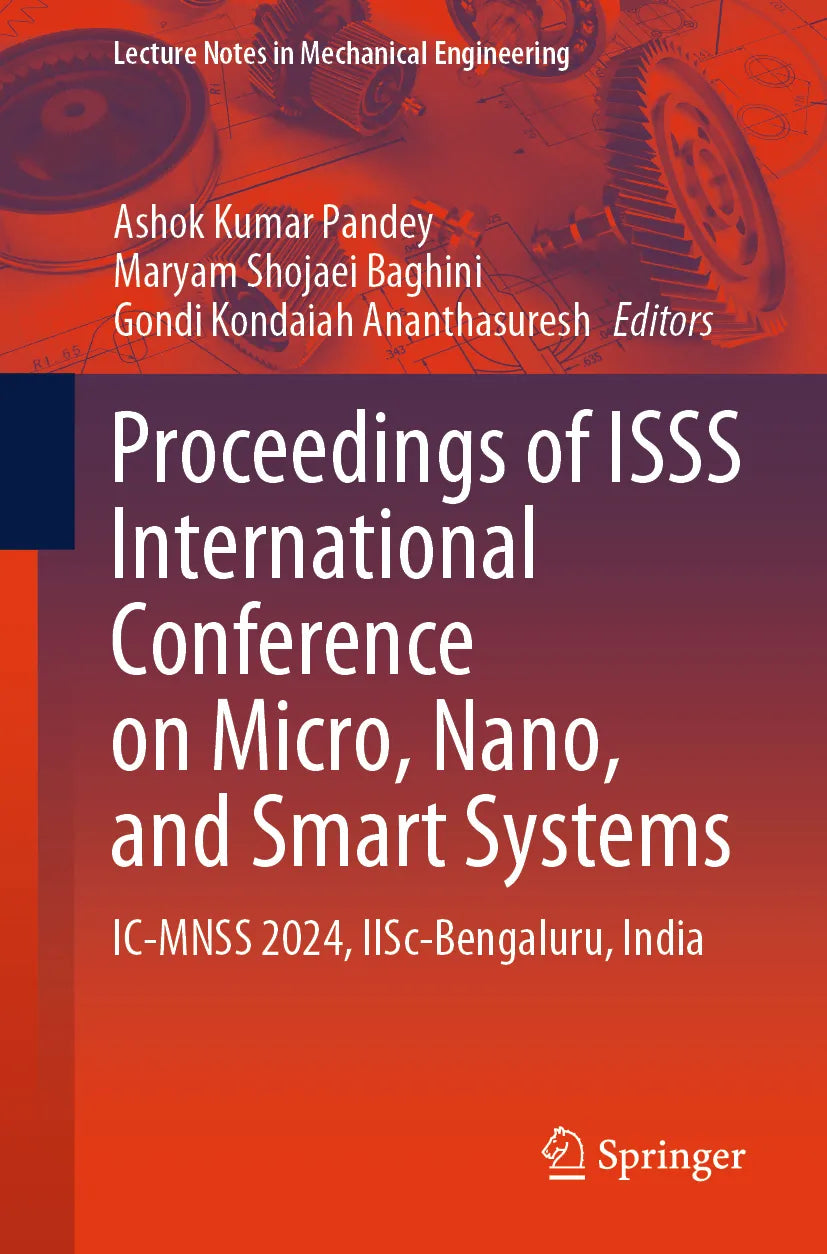 Cover: Proceedings of ISSS International Conference on Micro, Nano, and Smart Systems (E-Book)