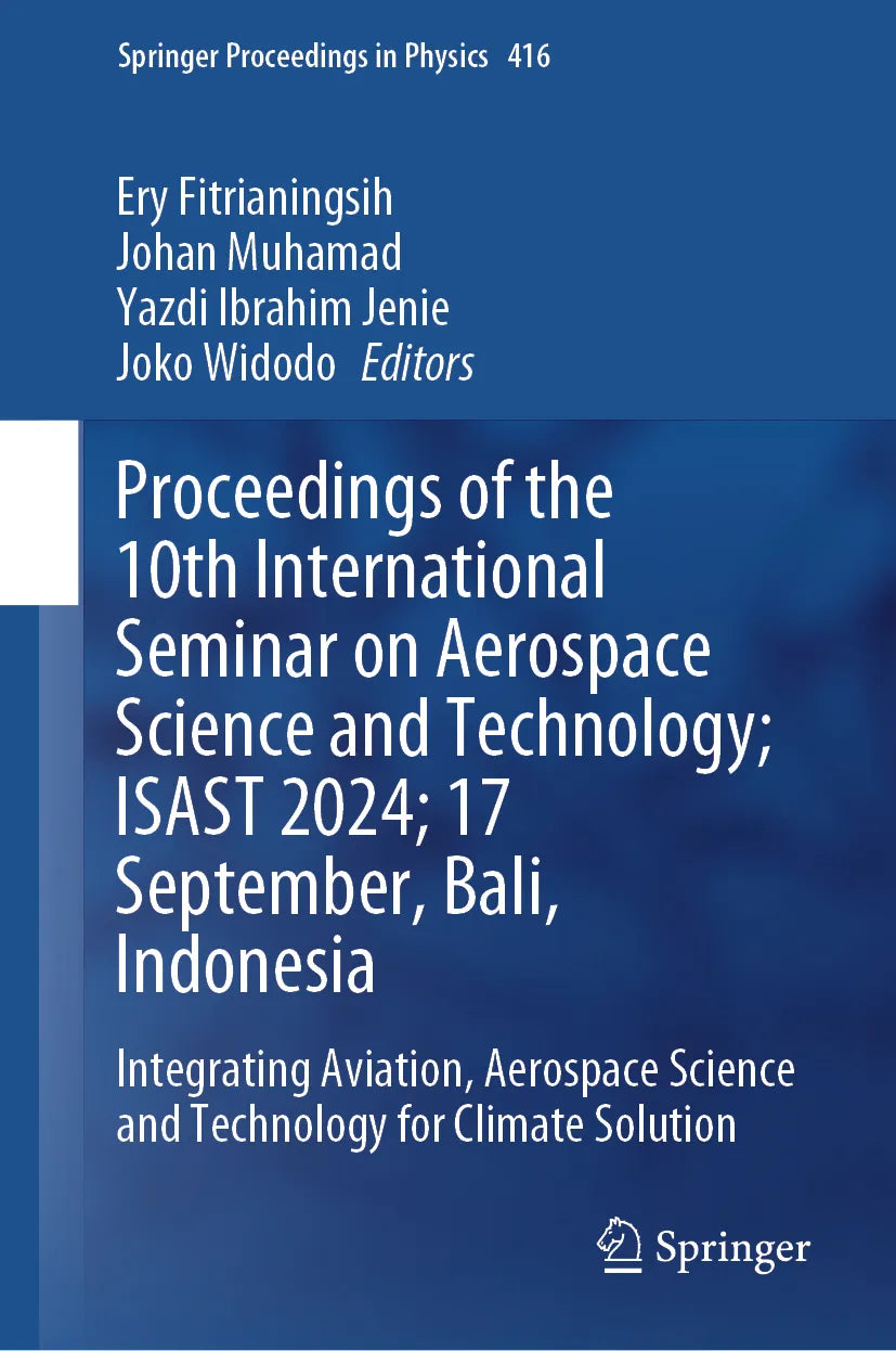 Cover: Proceedings of the 10th International Seminar on Aerospace Science and Technology; ISAST 2024; 17 September, Bali, Indonesia (E-Book)