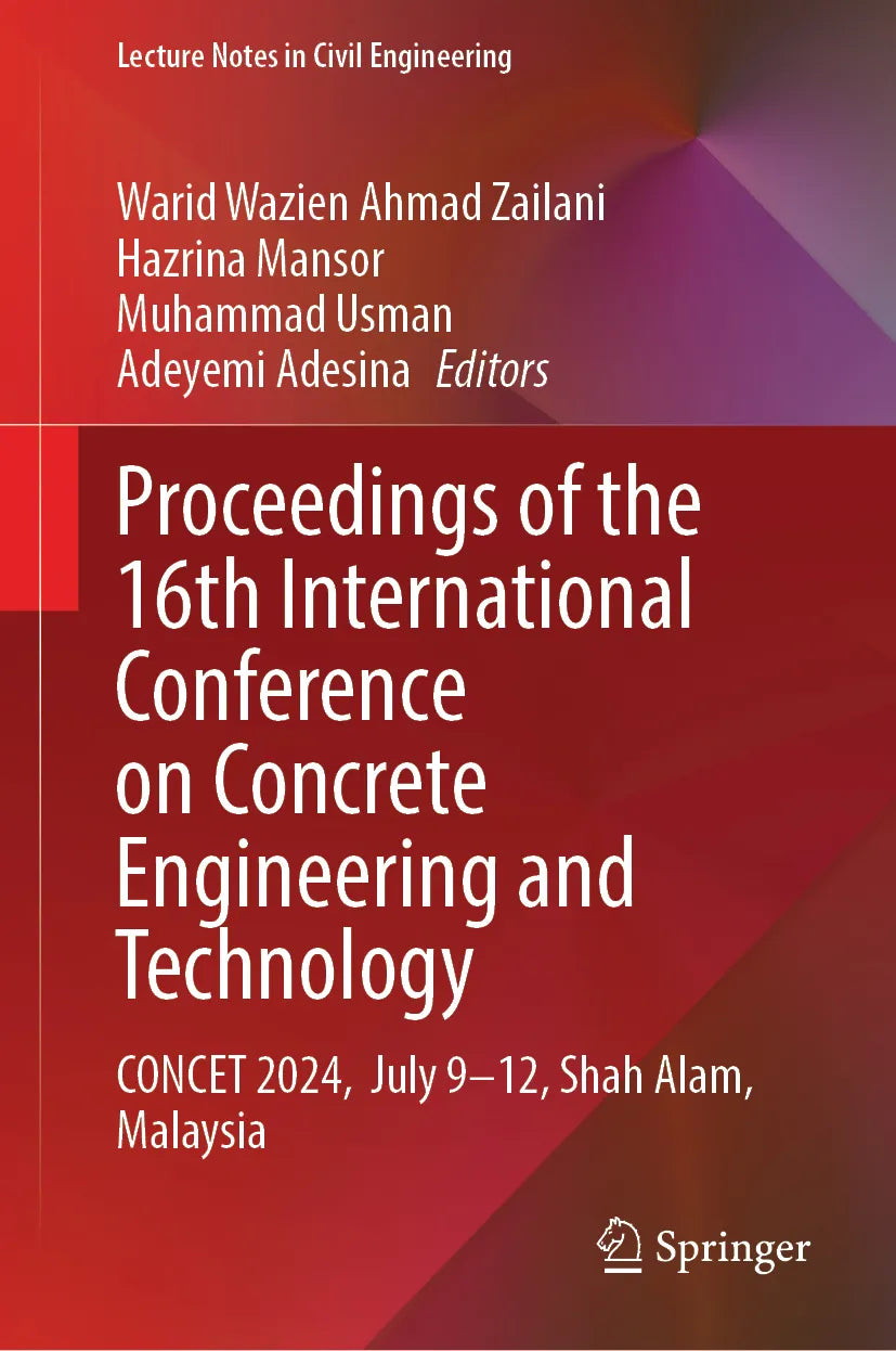 Cover: Proceedings of the 16th International Conference on Concrete Engineering and Technology (E-Book)
