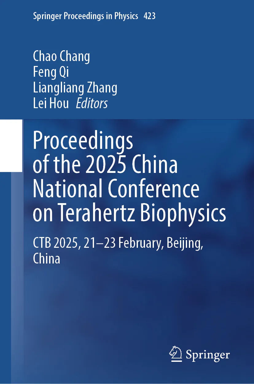 Cover: Proceedings of the 2025 China National Conference on Terahertz Biophysics (E-Book)