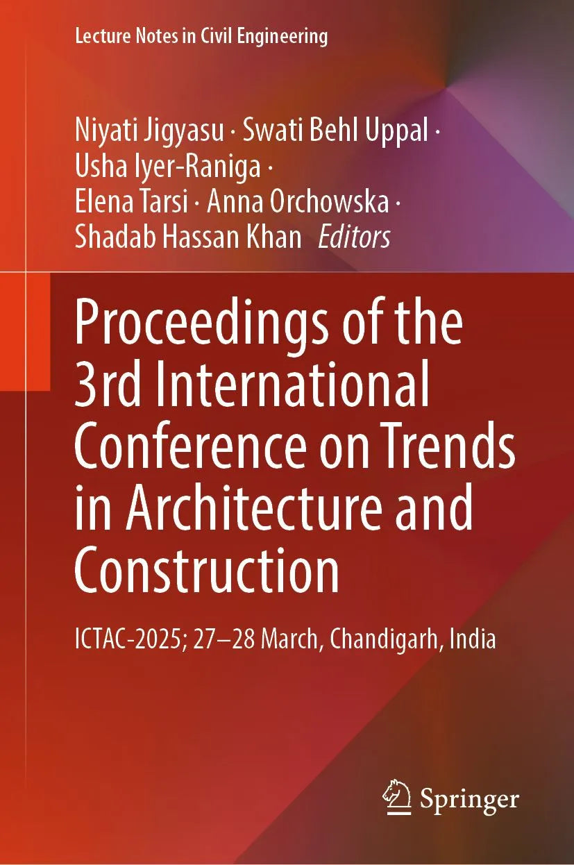 Cover: Proceedings of the 3rd International Conference on Trends in Architecture and Construction (E-Book) von Niyati Jigyasu
