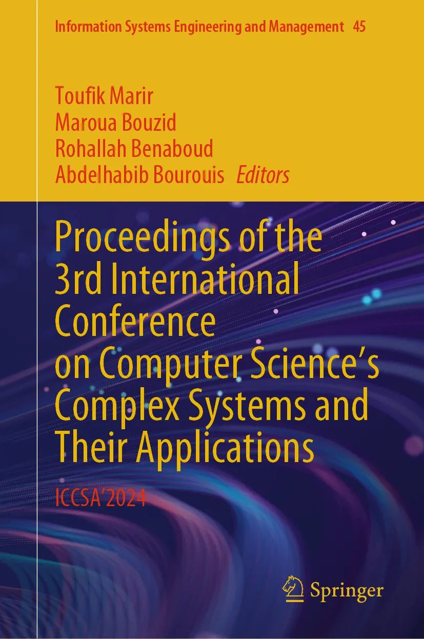 Cover: Proceedings of the 3rd International Conference on Computer Science's Complex Systems and Their Applications (E-Book)