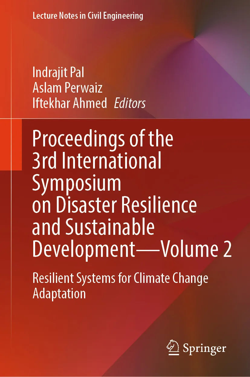 Cover: Proceedings of the 3rd International Symposium on Disaster Resilience and Sustainable Development—Volume 2 (E-Book)