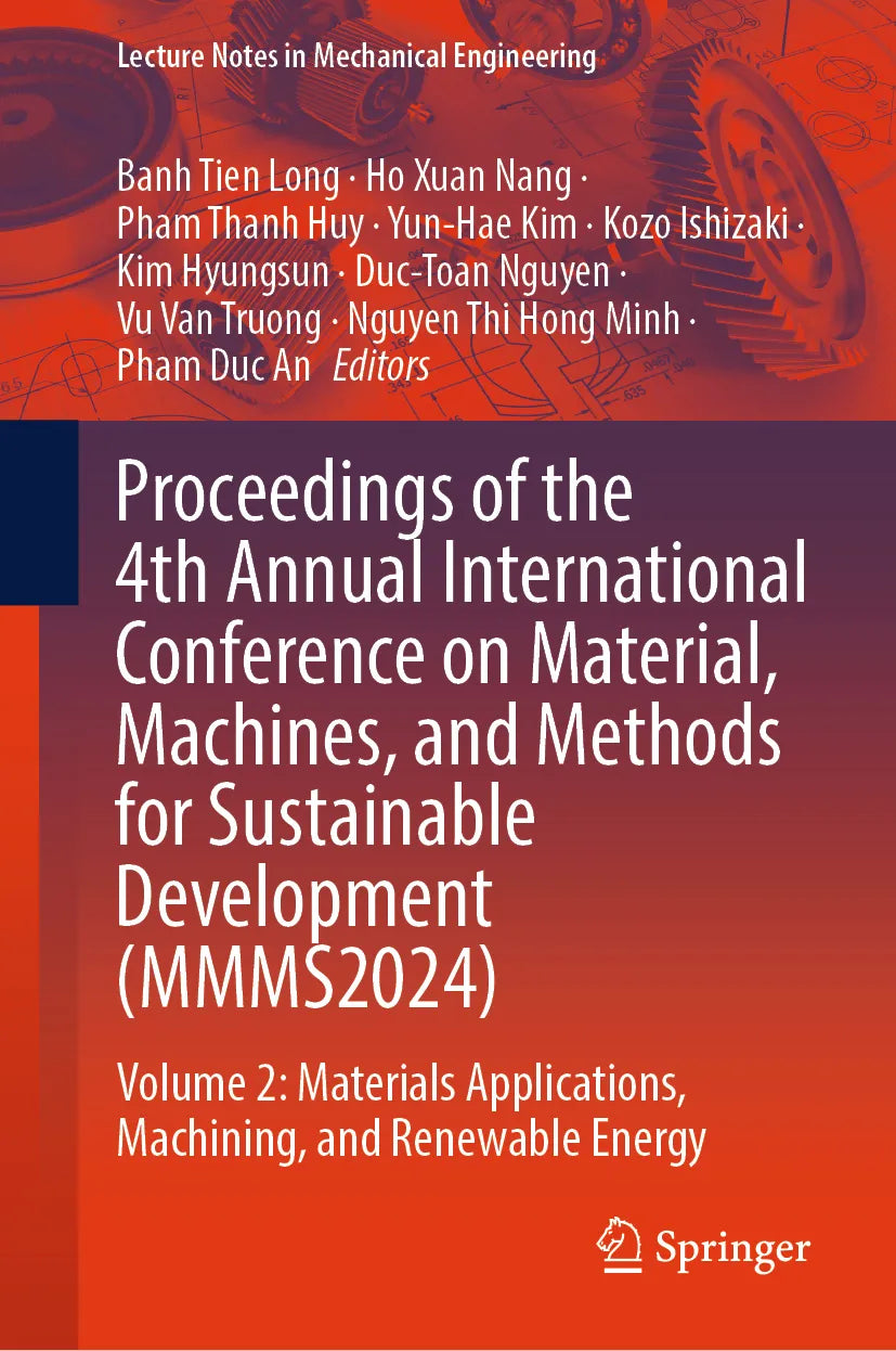Cover: Proceedings of the 4th Annual International Conference on Material, Machines, and Methods for Sustainable Development (E-Book)