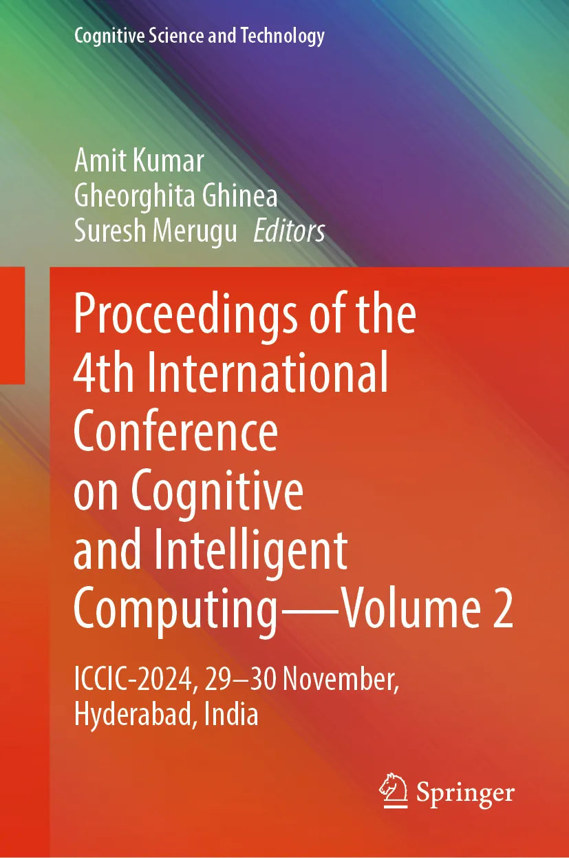 Cover: Proceedings of the 4th International Conference on Cognitive and Intelligent Computing—Volume 2 (E-Book)