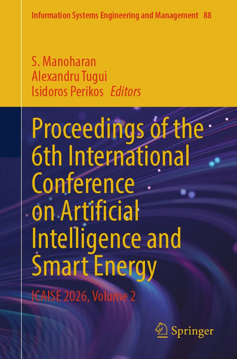 Cover: Proceedings of the 6th International Conference on Artificial Intelligence and Smart Energy (E-Book) von S. Manoharan