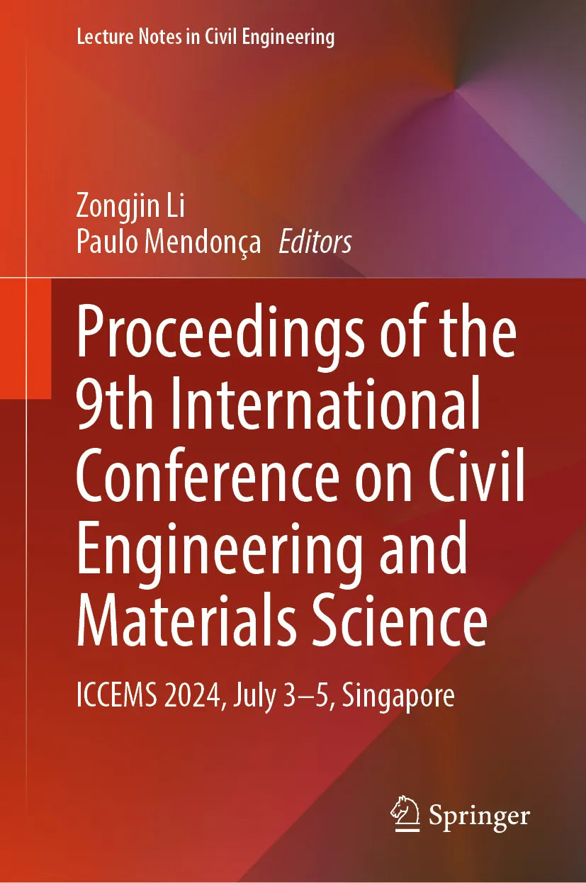 Cover: Proceedings of the 9th International Conference on Civil Engineering and Materials Science (E-Book)