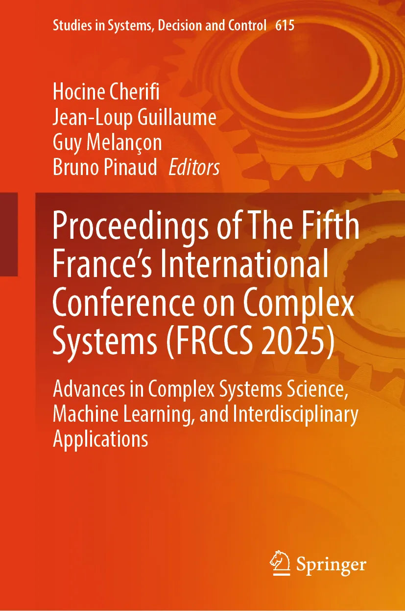 Cover: Proceedings of The Fifth France's International Conference on Complex Systems (E-Book)