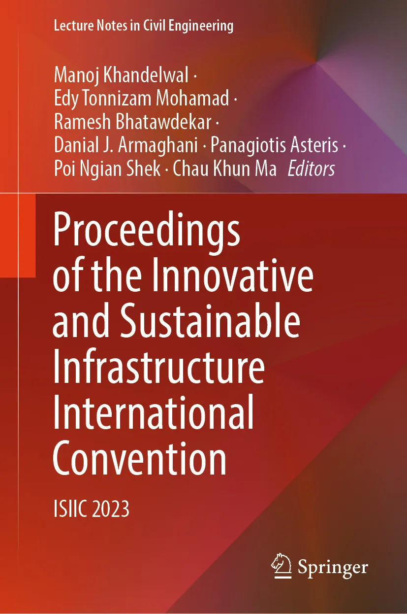 Cover: Proceedings of the Innovative and Sustainable Infrastructure International Convention (E-Book)