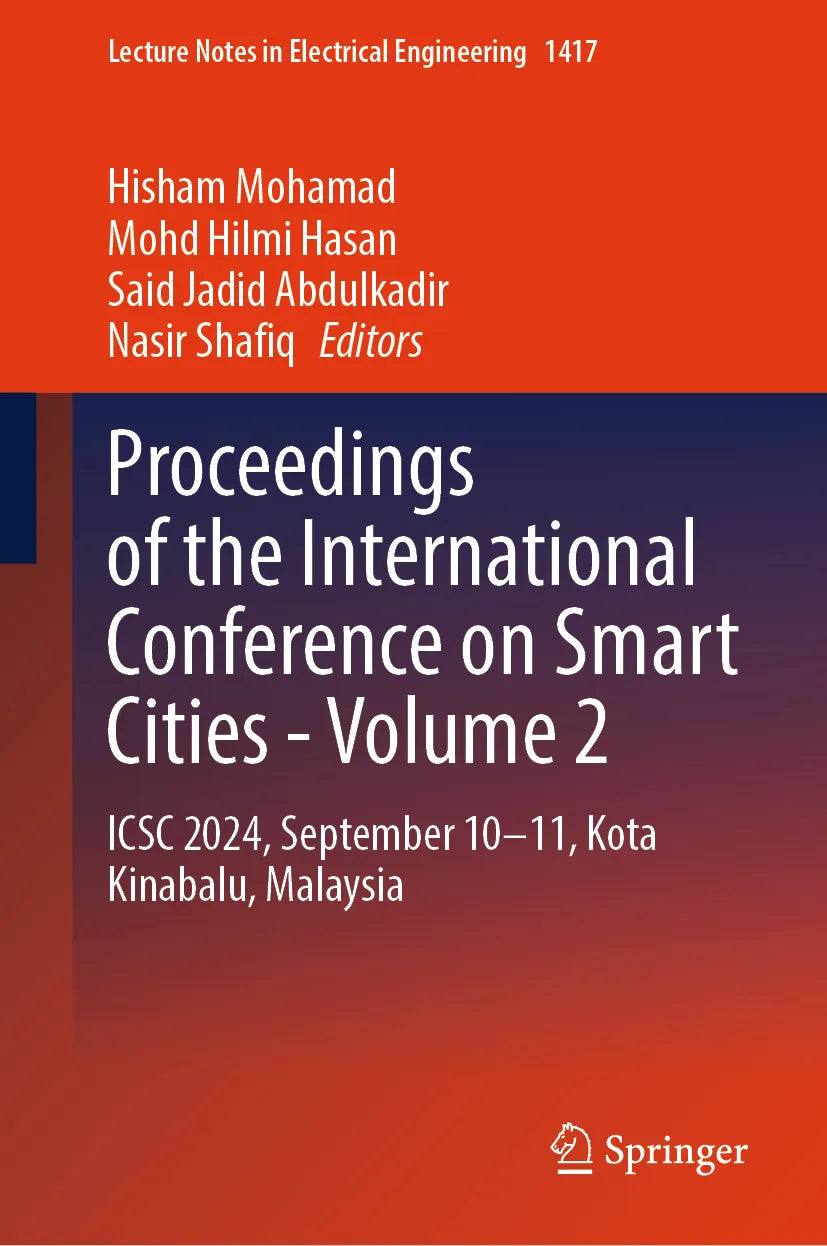 Cover: Proceedings of the International Conference on Smart Cities - Volume 2 (E-Book)