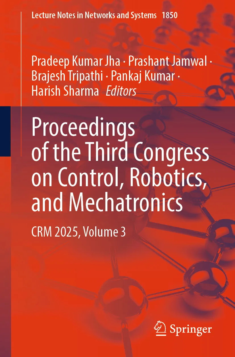 Cover: Proceedings of the Third Congress on Control, Robotics, and Mechatronics (E-Book)