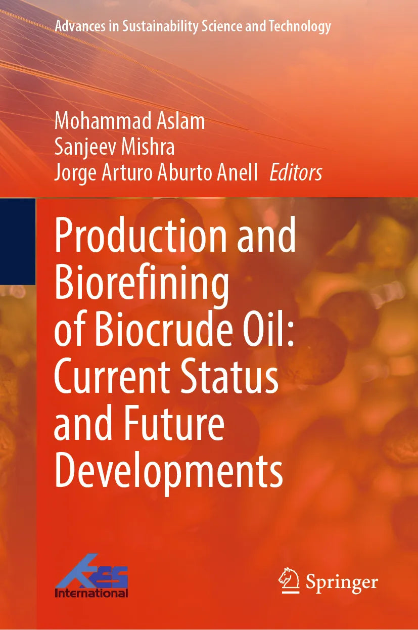 Cover: Production and Biorefining of Biocrude Oil: Current Status and Future Developments (E-Book)