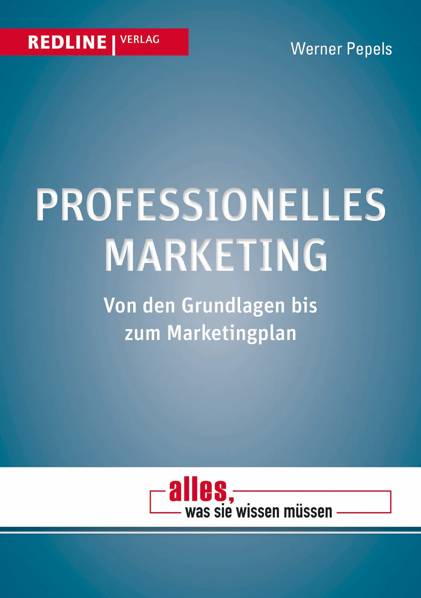 Buchcover von 'Professionelles Marketing' - Taschenbuch von Werner Pepels