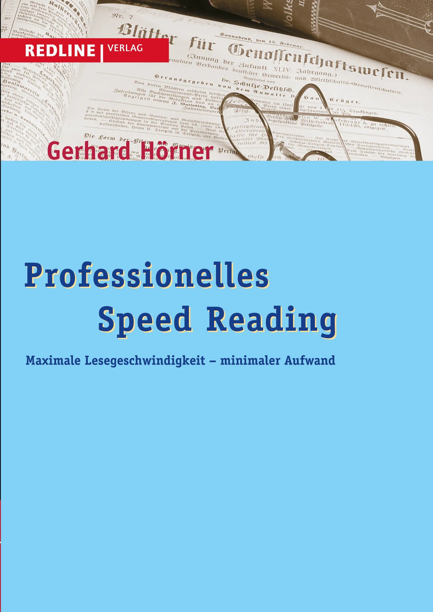 Buchcover von 'Professionelles Speed Reading' - Taschenbuch von Gerhard Hörner