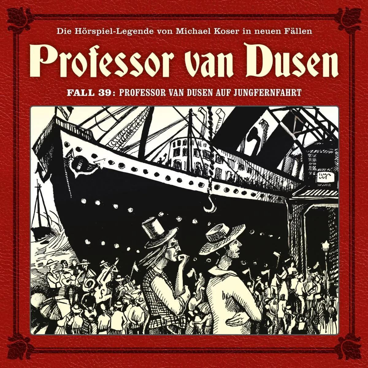 Cover: Professor van Dusen auf Jungfernfahrt (Hörbuch Download) von Stephanie Pelzer-Bartosch