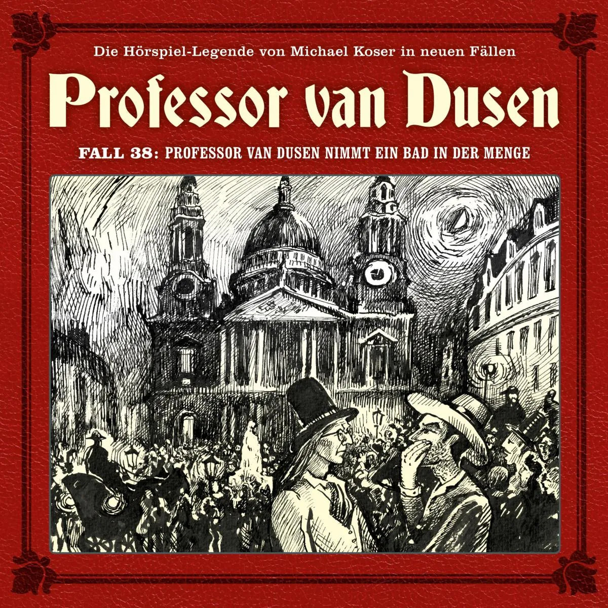 Cover: Professor van Dusen nimmt ein Bad in der Menge (Hörbuch Download) von Maureen Butcher
