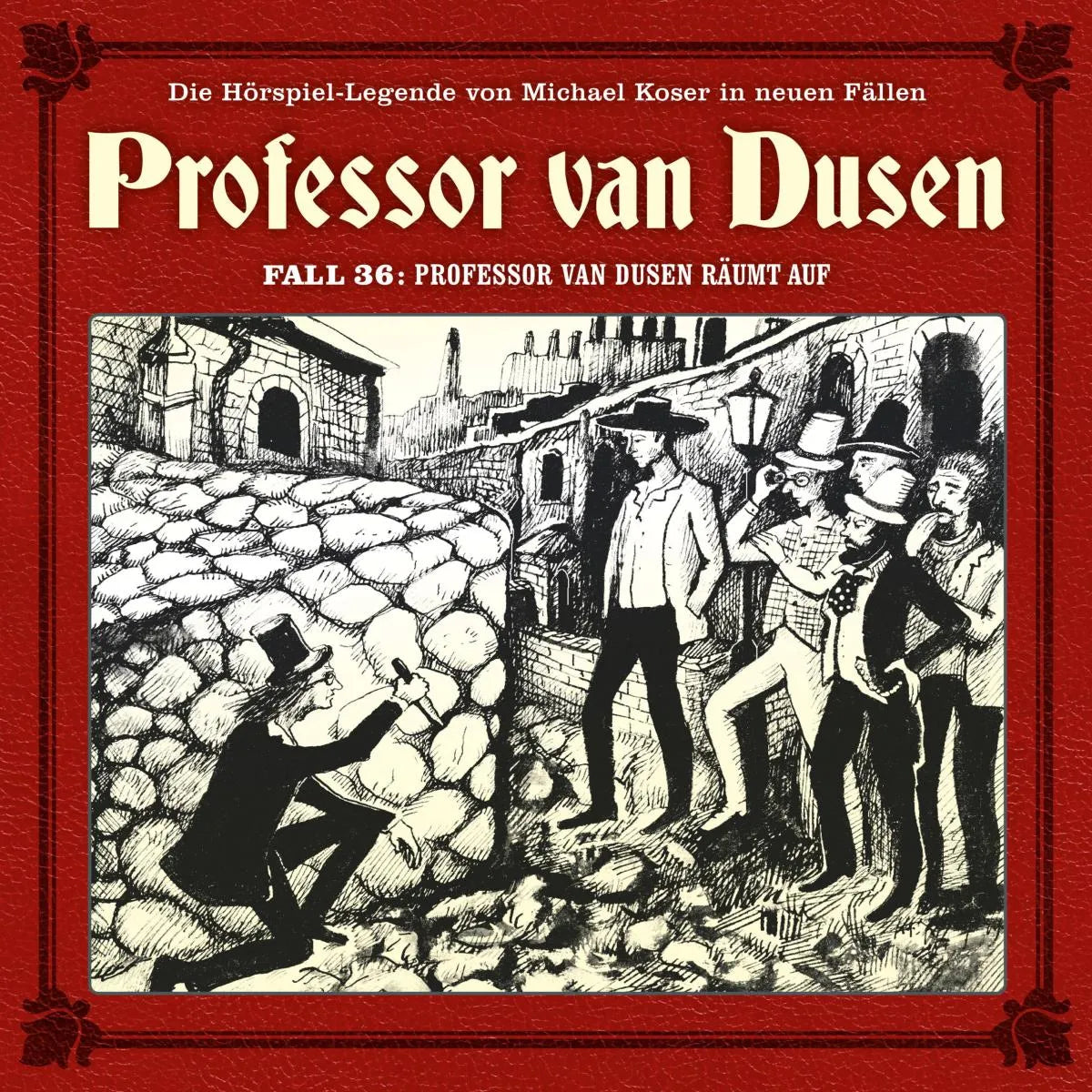 Cover: Professor van Dusen räumt auf (Hörbuch Download) von Marc Freund