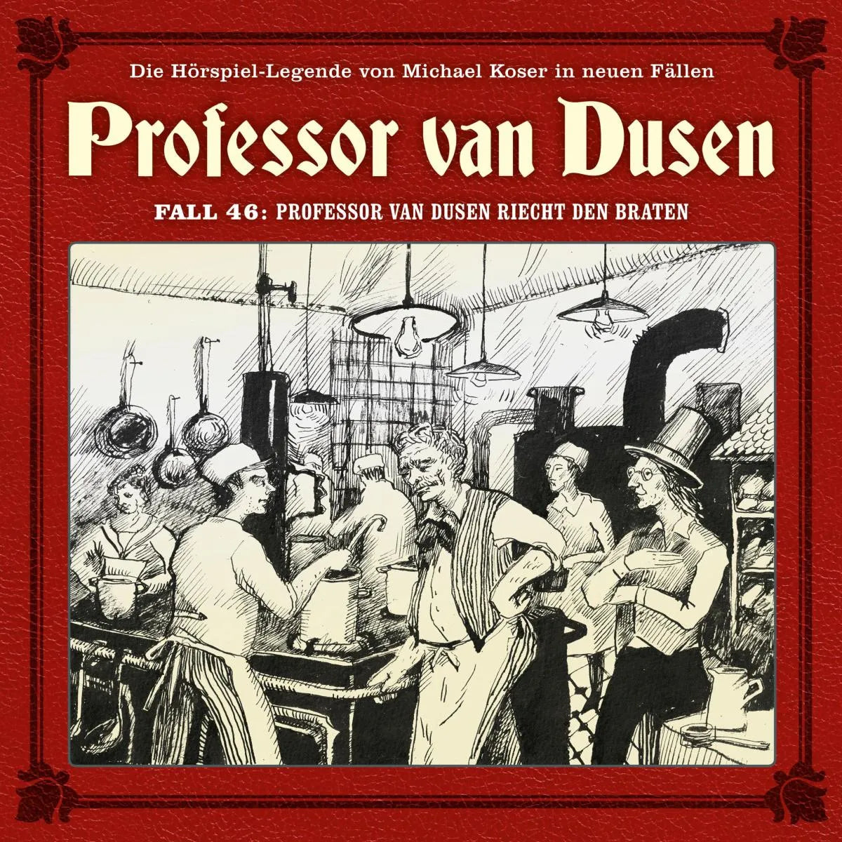Cover: Professor van Dusen riecht den Braten (Hörbuch Download) von Marc Freund
