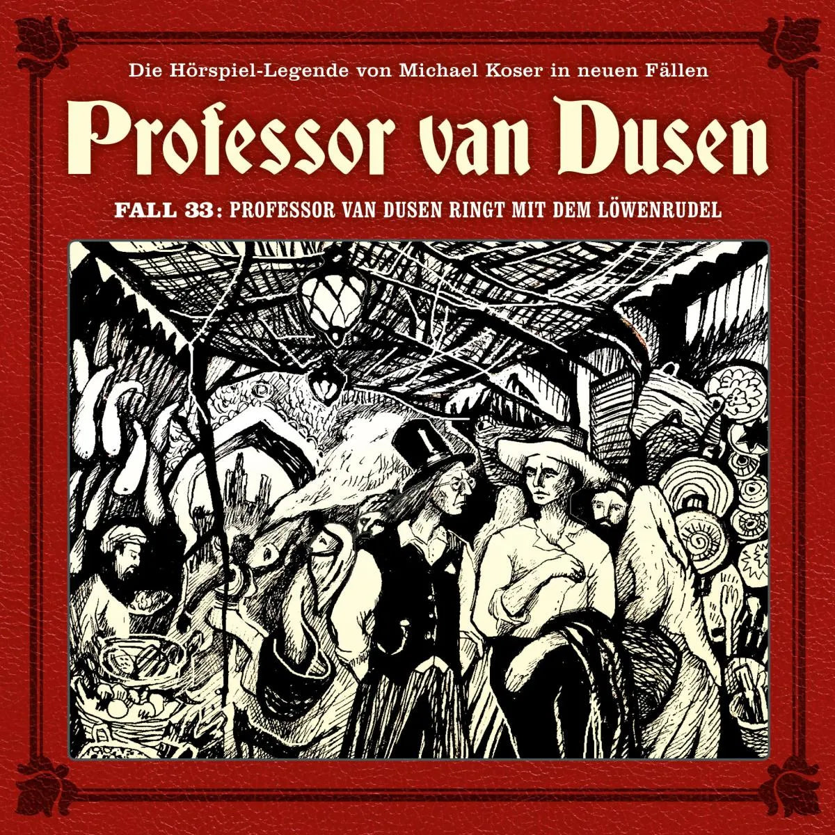 Cover: Professor van Dusen ringt mit dem Löwenrudel (Hörbuch Download) von Maureen Butcher