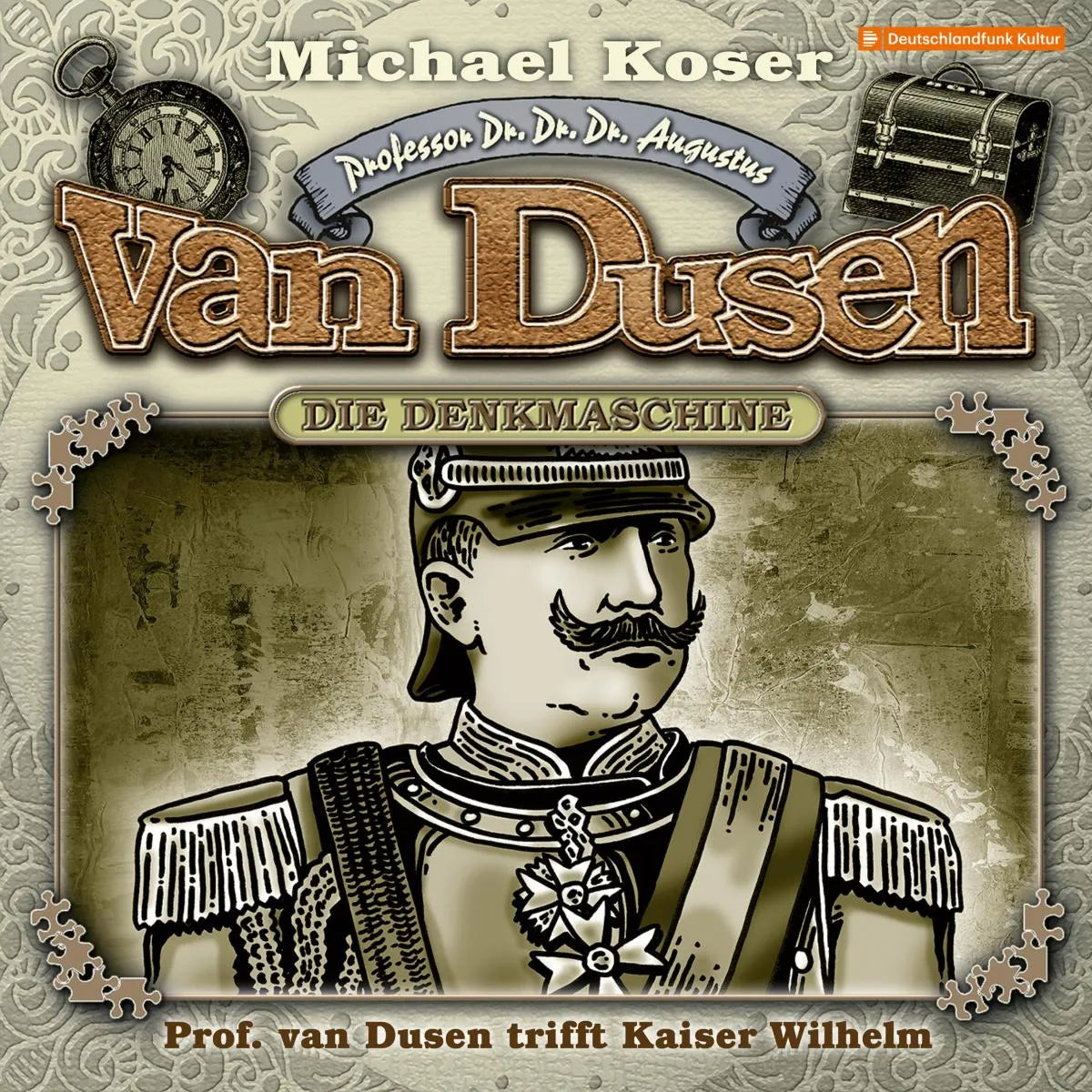 Cover: Professor van Dusen trifft Kaiser Wilhelm (Hörbuch Download) von Michael Koser