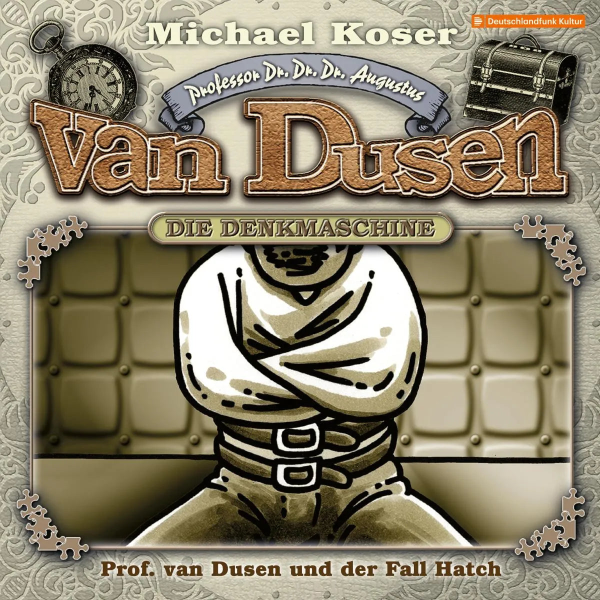 Cover: Professor van Dusen und der Fall Hatch (Hörbuch Download) von Michael Koser