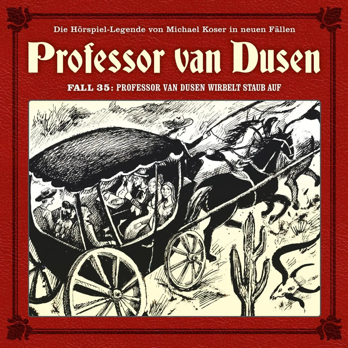 Cover: Professor van Dusen wirbelt Staub auf (Hörbuch Download) von Marc Freund